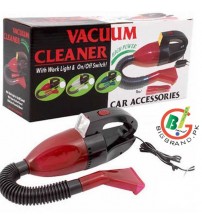 Portable 60W Red Wet And Dry Car Vacuum Cleaner in Pakistan